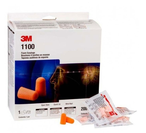 ปลั๊กอุดหูลดเสียง 3M รุ่น 1100 แบบโฟม ไม่มีสาย